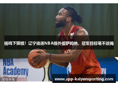 杨鸣下狠棋！辽宁追逐NBA级外援萨姆纳，冠军目标毫不遮掩